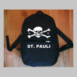 St. Pauli  jednoduchý ľahký ruksak, rozmery pri plnom obsahu cca: 40x27x10cm materiál 100%polyester